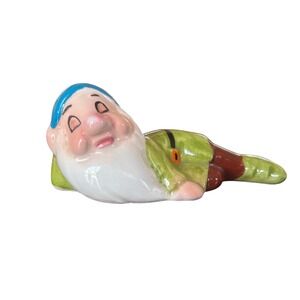 Vintage Walt Disney Productions Sleepy Dwarf Ceramic‎ Figurine Japan Snow White